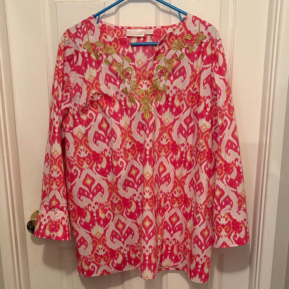 Bellesima By Kim Gravel Ibiza Ikat Boutique Soutache Tunic View 4
